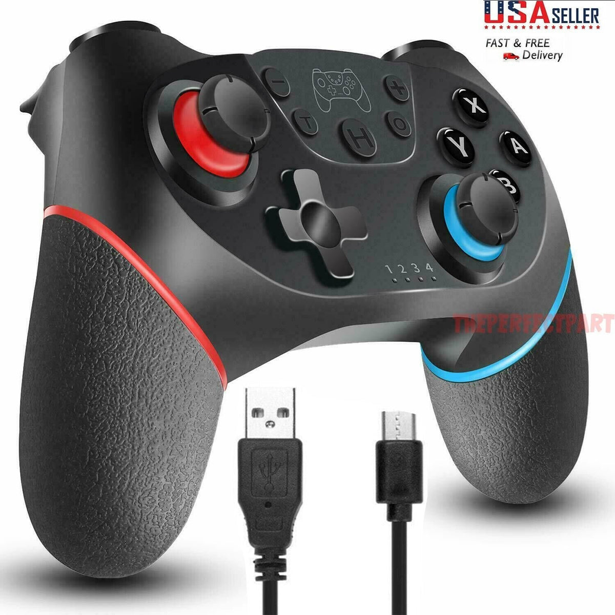 Wireless Pro Controller for Nintendo Switch – Turbo & Vibration