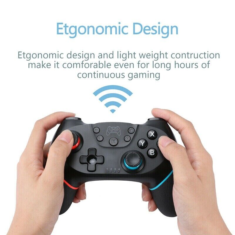 Wireless Pro Controller for Nintendo Switch – Turbo & Vibration