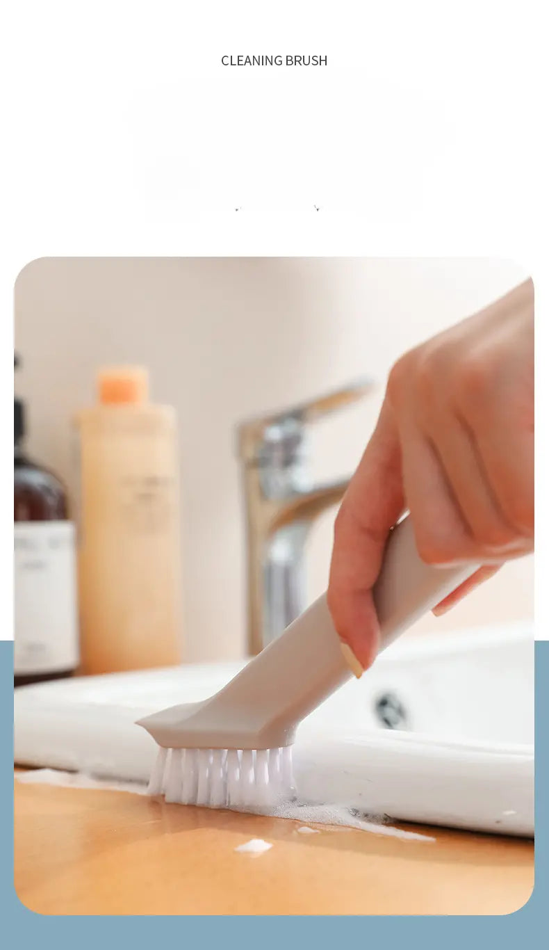 Brosse 2 en 1 avec pince à épiler pour le nettoyage de la cuisine